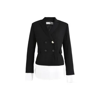 MASFER.SU Business Suits Coats Women's Black