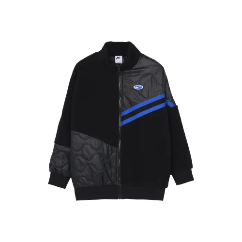 Nike Grey Jackets Women's Black