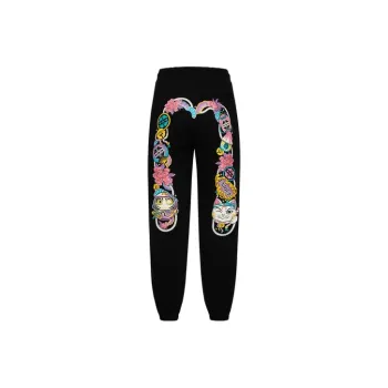 EVISU Casual Pants Women's Black