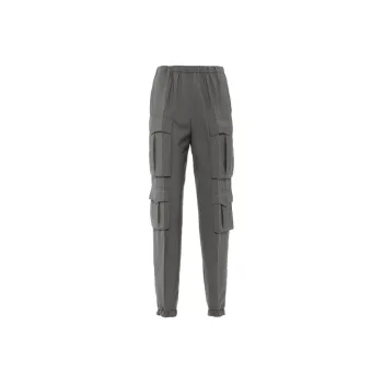 PRADA Cargo Pants Women's Gray