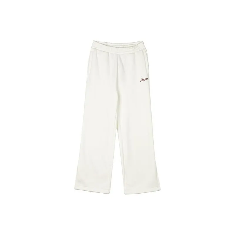 Skechers Colorful Casual Pants Women's Marshmallow White-0