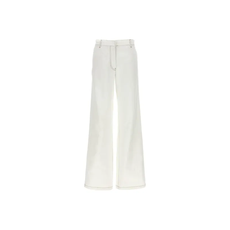 DRIES VAN NOTEN Wide Leg Paxy Pants-0