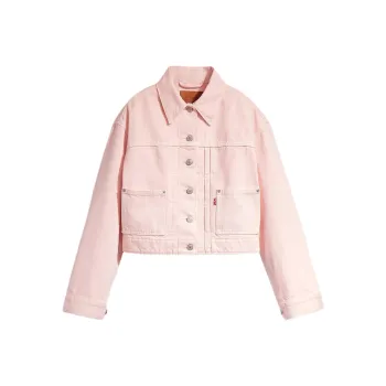 Levis Denim Jackets Women's Pink
