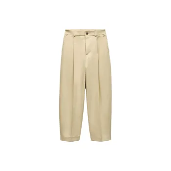 ZARA ZW Series Casual Pants Women's Tan