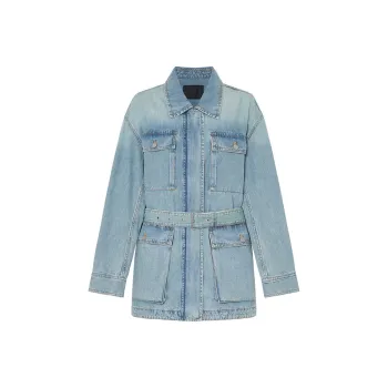 MOCO Denim Jacket Women's Denim Blue