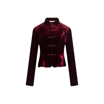 A LIFE ON THE LEFT Cropped Coat Women's