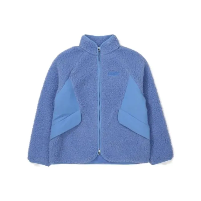 FILA Velvet Jackets Women's Blue-0