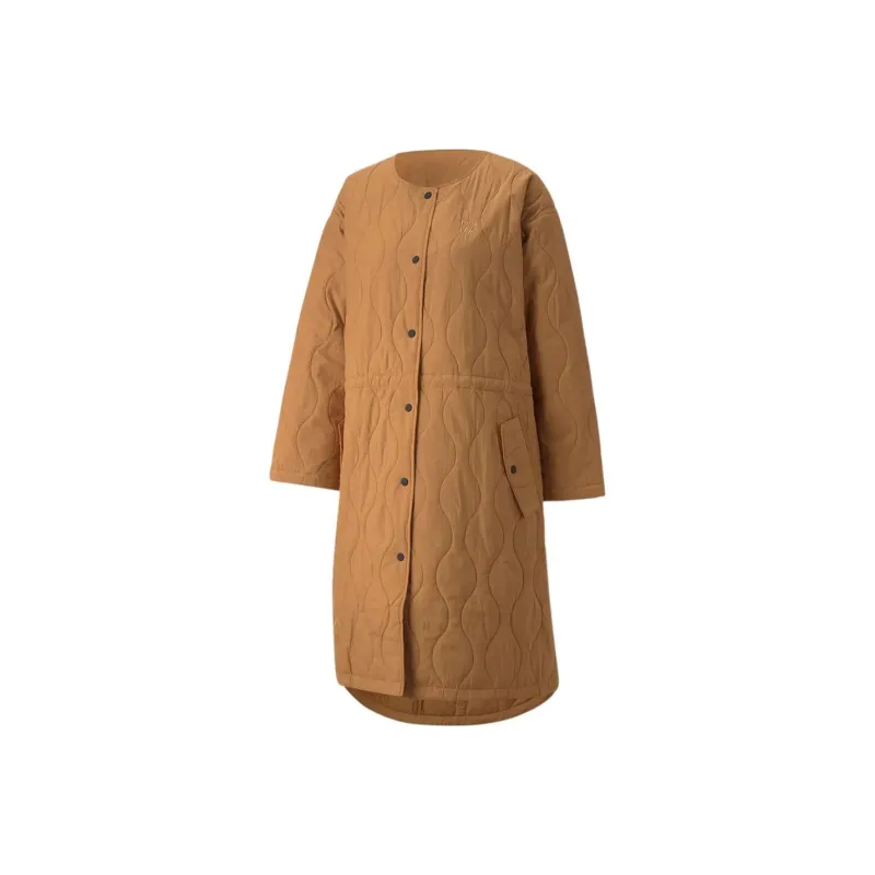PUMA Puffer Jackets Women's Brown-0