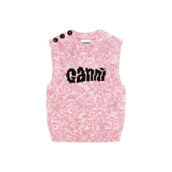 GANNI Vest 'Moonlight Mauve'