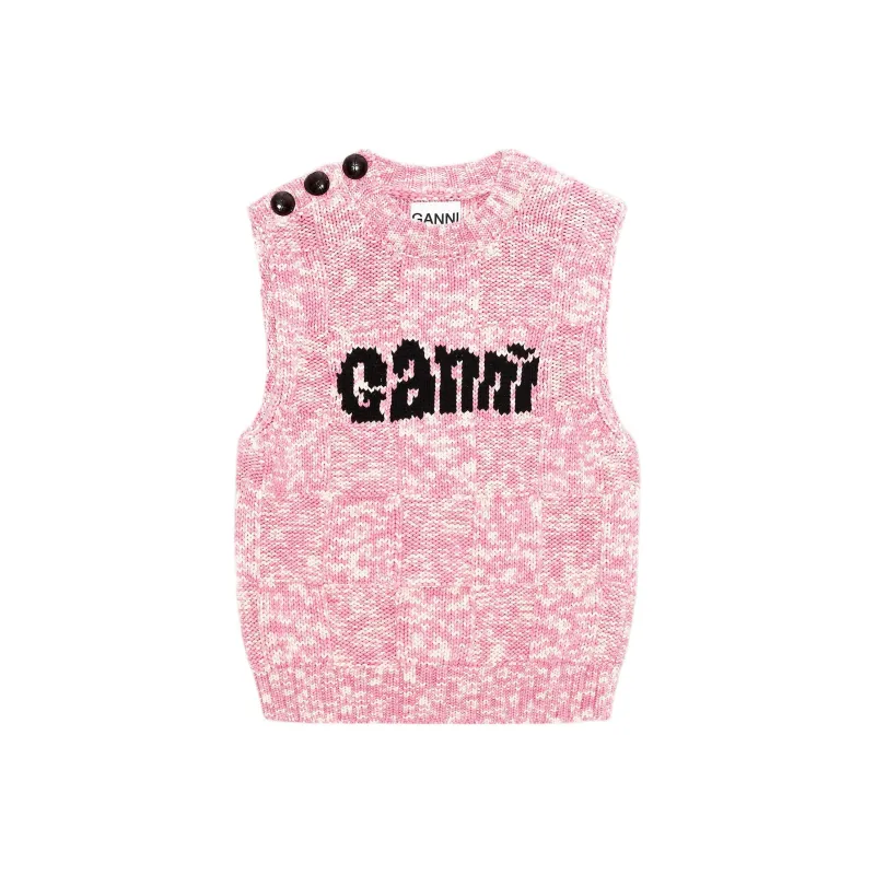 GANNI Vest 'Moonlight Mauve'-0