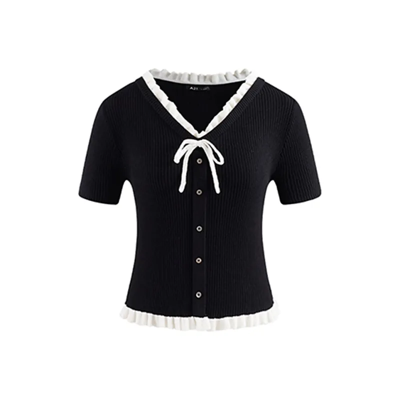 A21 Knitwear Women's Black-0