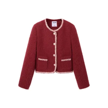 LEDIN Cropped Coats Women's Dahlia