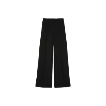 GUCCI High Waist Wide Leg Trousers