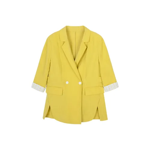 Pit Business Suit Women's Yellow Green