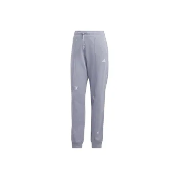 Adidas Knitted Sweatpants Women's Silver Gray Violet