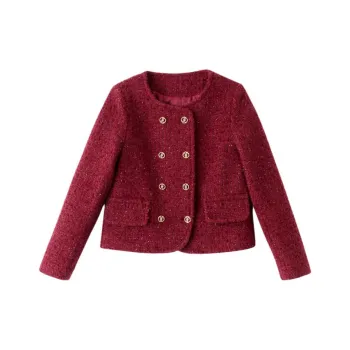 Yi Mengyuan Cropped Coats Women's