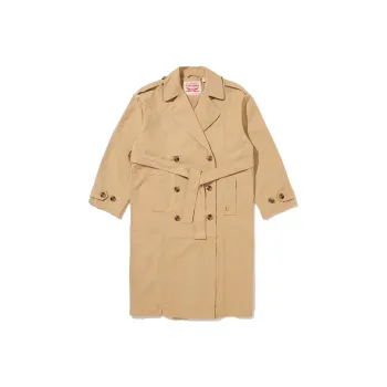 Levis Trench Coats Women's Khaki