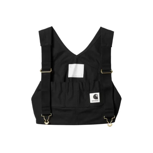 Sacai X Carhartt Wip Women's Bra Black