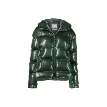 PINKO Puffer Jacket Women's Green