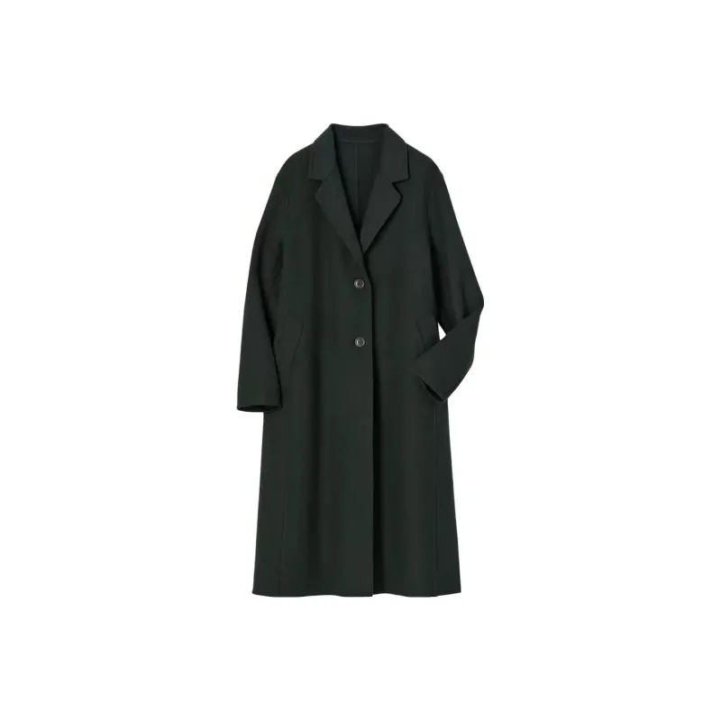 UNIQLO Uniqlo X IDLF Co-branded Series Coats Women's Dark Green-0