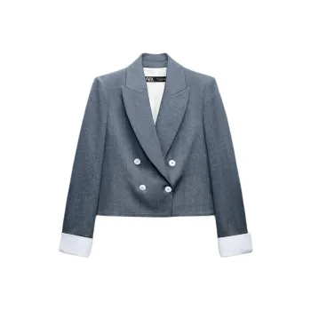 ZARA Business Suit Women's Blue/Indigo