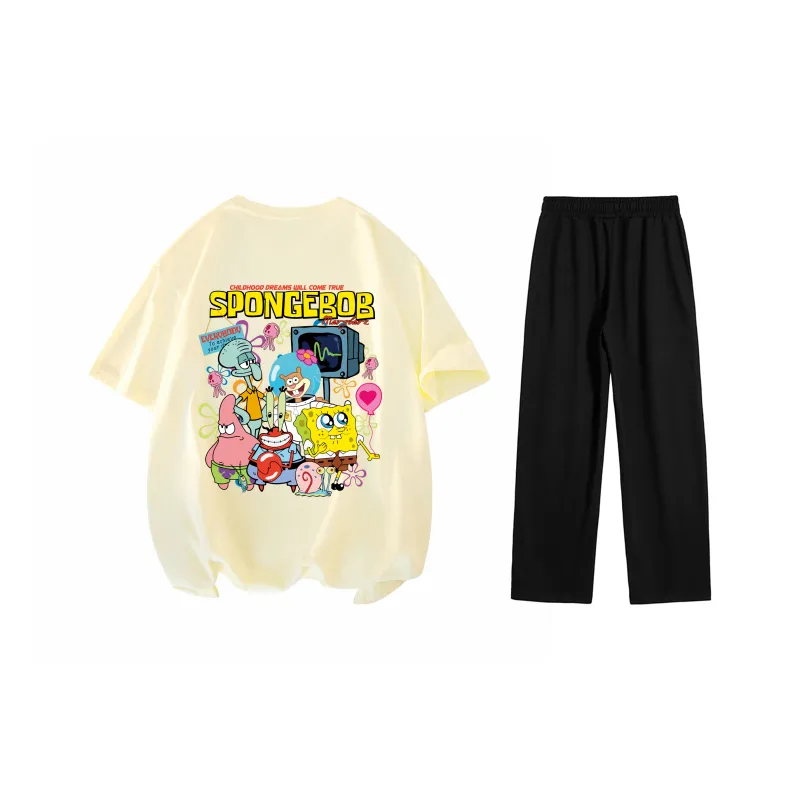 SPONGEBOB SQUAREPANTS Casual Sportswear Unisex-10