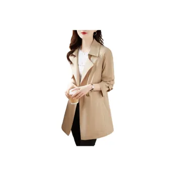 Still Quiet Trench Coat Women's Khaki