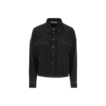 MaxMara Zemira Button Up Denim Shirt