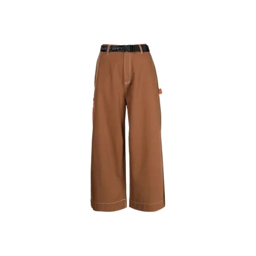 A BATHING APE Wide Cropped Trousers