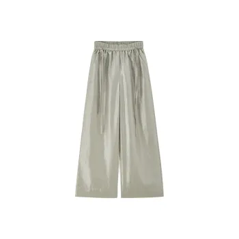 UNIQLO Casual Pants Women's Liquid Silver