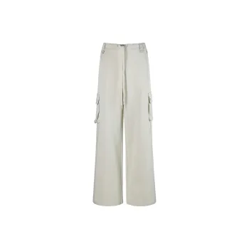 Wen Shan Casual Pants Women's Light Apricot