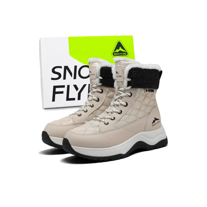 SNOW FLYING Winter Tactical Boots Collection Short Snow Boots Unisex-14