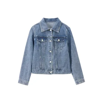 SENTUBILA Denim Jackets Women's