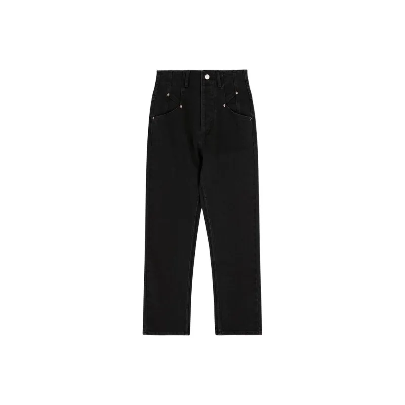 ISABEL MARANT Knitted Sweatpants Women's Black-0