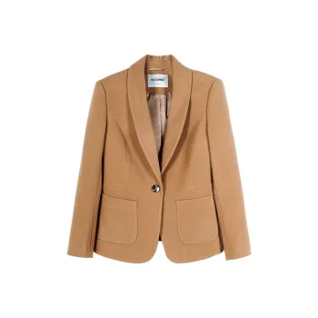 MISSSHINE Business Suits Women's Khaki