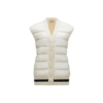 Moncler V-Neck Buttoned Gilet