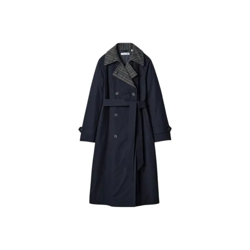 Jw Anderson X UNIQLO JWANDERSON Co brand Coats Women's Navy Blue