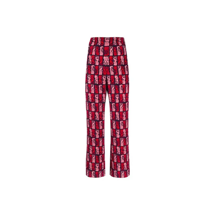 KENZO Casual Pants Women's Red-0