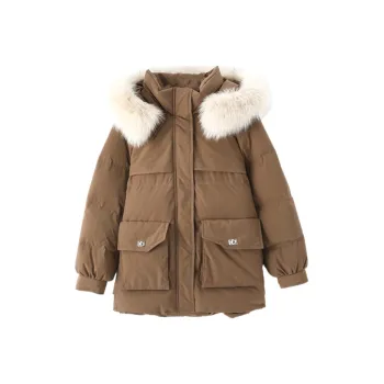 Mo Han Yi Mei Down Jacket Women's Coffee Brown