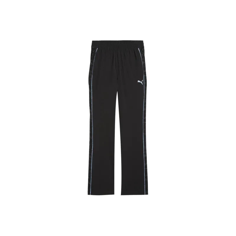PUMA x SOPHIA CHANG Collaboration AOP WIDE LEG PANTS Casual Pants Women's Black-0
