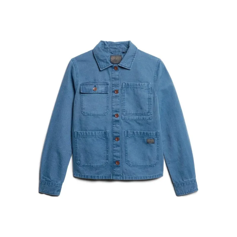 SUPERDRY Denim Jacket Women's Blue-0