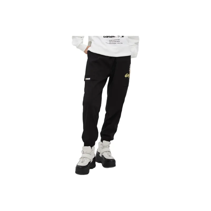FUN Fun X Garfield Casual Pants Women's Black-0