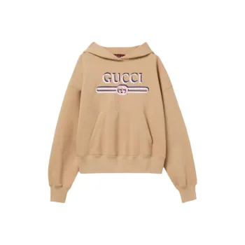 GUCCI Logo Printed Hoodie