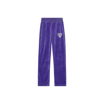 GANNI Juicy Couture Knitted Sweatpants Women's Purple
