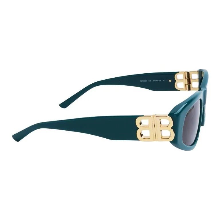 Balenciaga Acetate Metal Cat Eye Sunglasses Women's Blue-2
