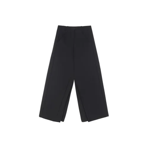 Fax Copy Express FW22 Wide Leg Moderate Casual Pants All Unisex Black