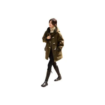XWI Coats Women's Coffee Green