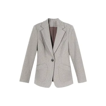 MISSSHINE Business Suits Women's Oat