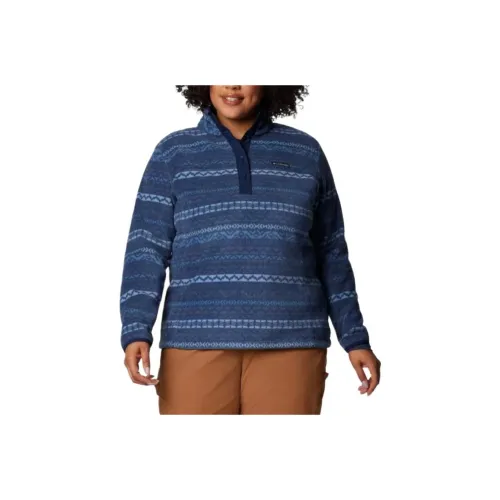 Columbia Benton Springs Sweatshirt Women's Blue
