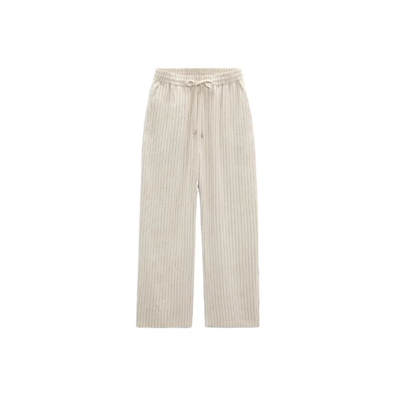 ZARA Casual Pants Women's Beige-0